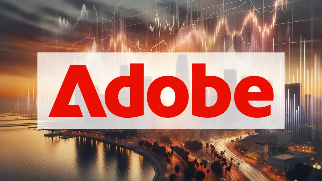Adobe Stock Surges on Major Acquisition and Upbeat Forecast Illustration mit AI erstellt übermittelt durch boerse-global.de