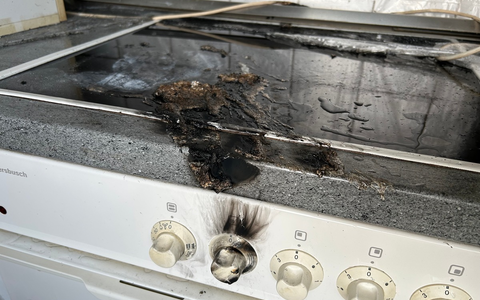 FW Ratingen: Küchenbrand in der 3. Etage - Foto: presseportal.de