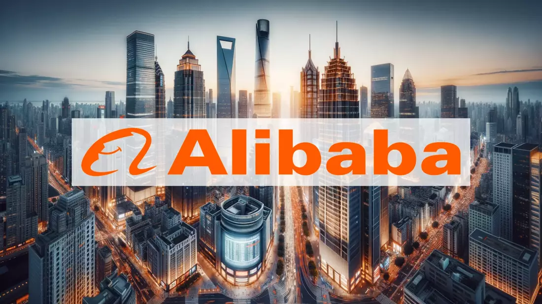 Alibaba Shares Face Critical Test Amid Geopolitical Pressure Illustration mit AI erstellt übermittelt durch boerse-global.de