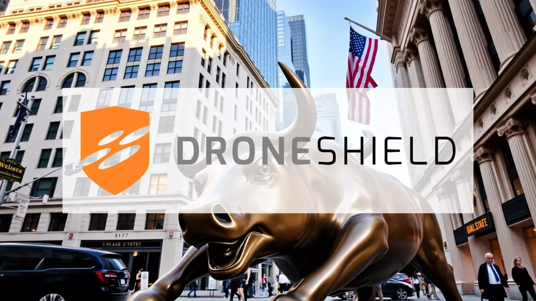 DroneShield Stock Plummets Amid Leadership Crisis Illustration mit AI erstellt übermittelt durch boerse-global.de
