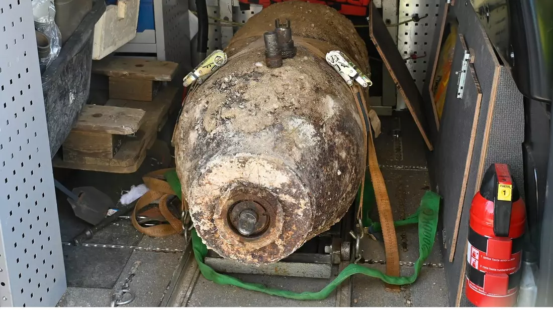 FW-M: Fliegerbombe erfolgreich entschärft (Moosach) - Bild: presseportal.de