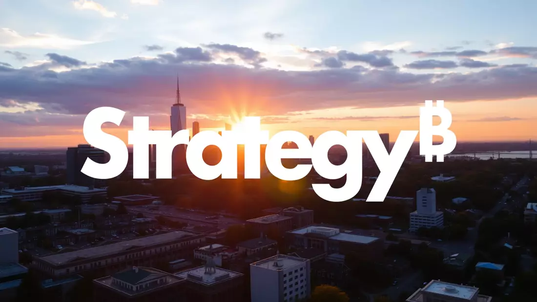 Strategy Faces Perfect Storm as Bitcoin Slump and Index Delisting Loom Illustration mit AI erstellt übermittelt durch boerse-global.de