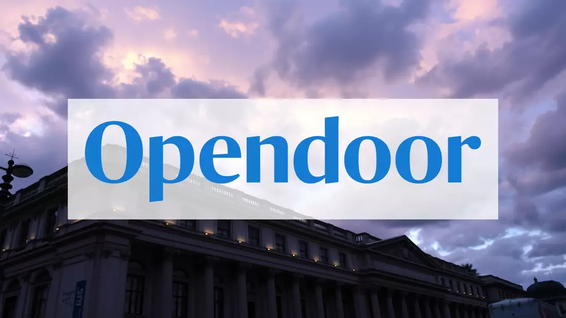 Opendoor Shares Stage Impressive Rebound Illustration mit AI erstellt übermittelt durch boerse-global.de