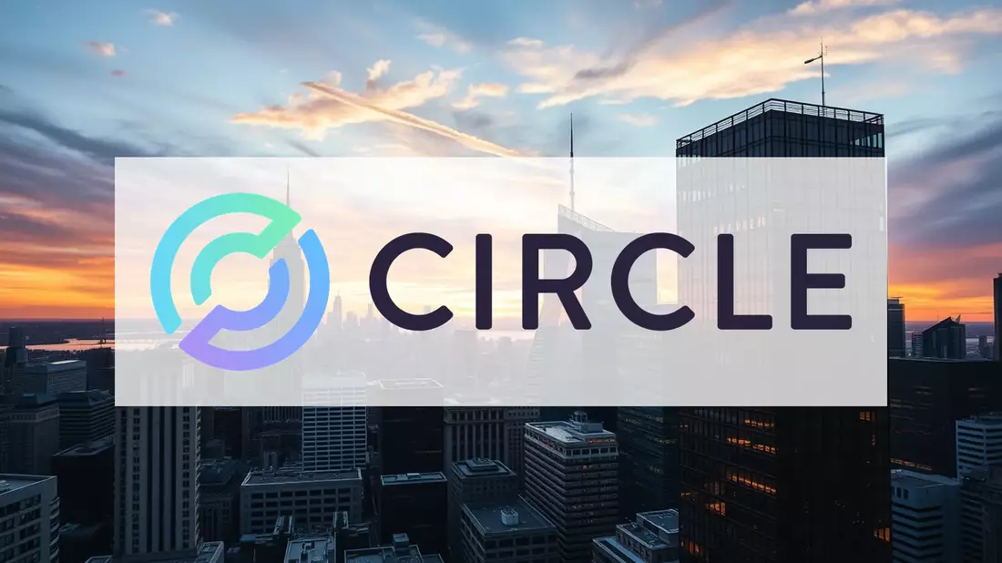 Circle Shares Plummet Amid Crypto Market Downturn Illustration mit AI erstellt übermittelt durch boerse-global.de