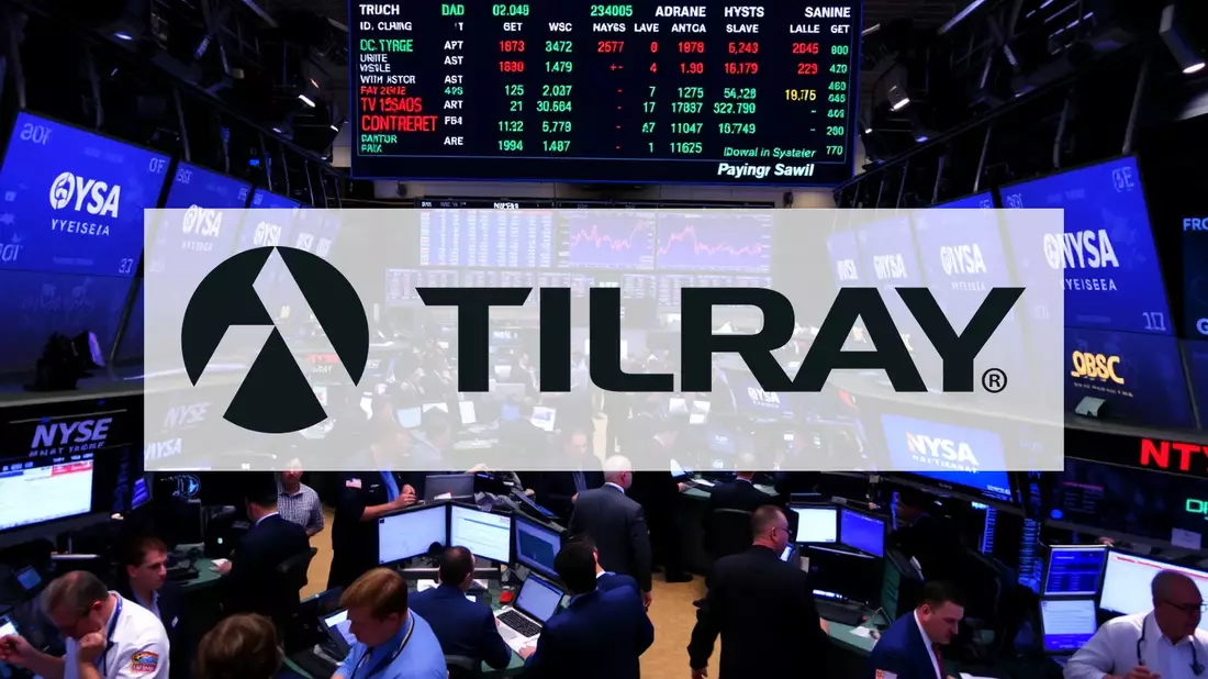 Institutional Investors Abandon Tilray Stock Illustration mit AI erstellt übermittelt durch boerse-global.de