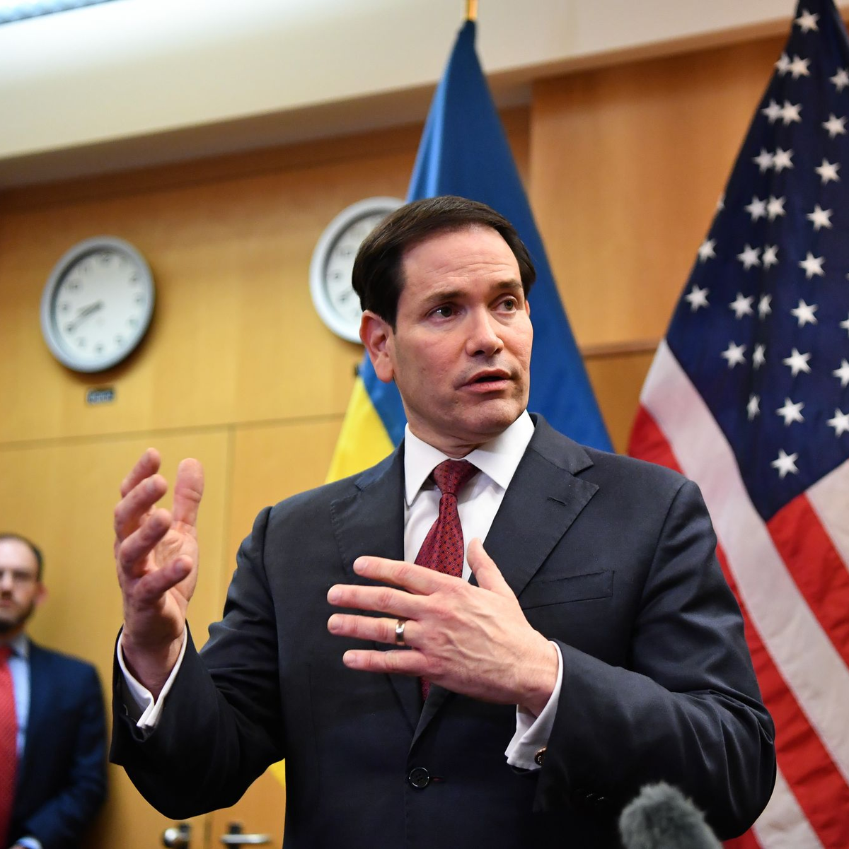 US-Außenminister Marco Rubio ist überzeugt, dass die Bemühungen um Frieden in der Ukraine erfolgreich sein werden. - Foto: Lian Yi/XinHua/dpa