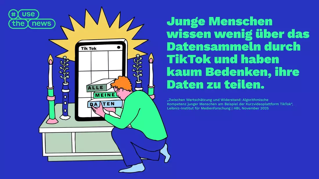 Auf einmal ist eine ganze Stunde weg. Junge Menschen auf TikTok - zwischen Wertschätzung und Widerstand - Bild: presseportal.de