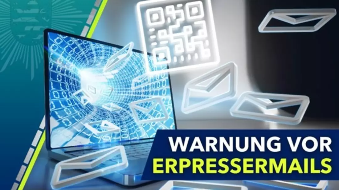 Mittelhessen: MITTELHESSEN: Warnung vor erpresserischen E-Mails - Bild: presseportal.de