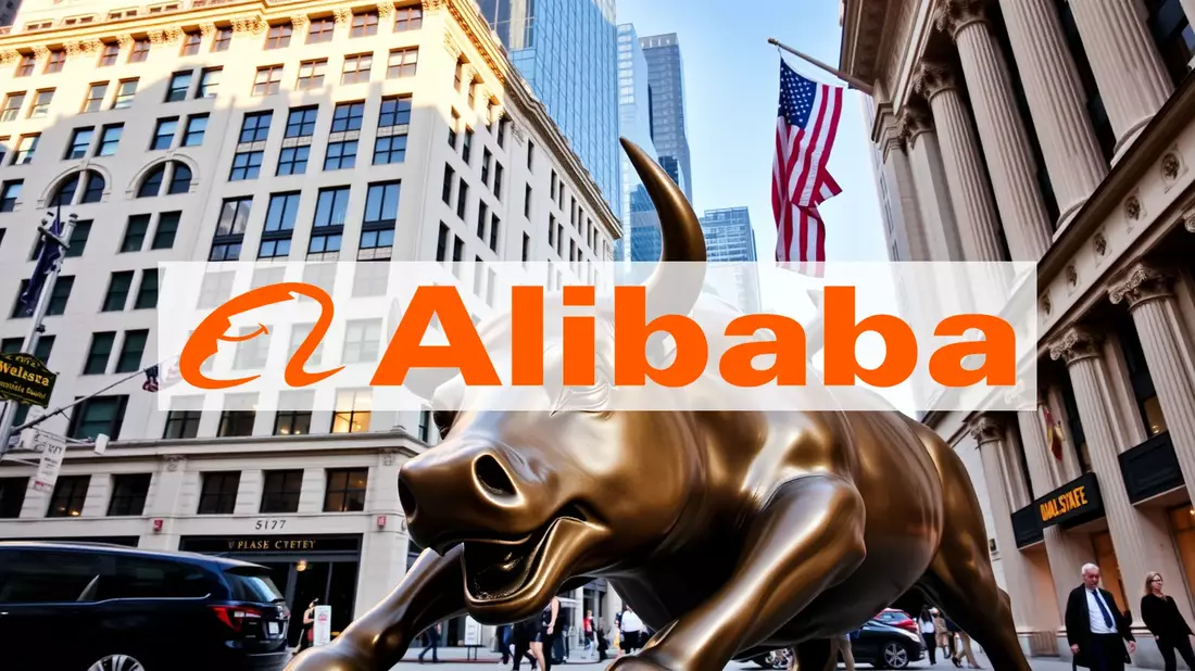 Alibaba Shares Surge on AI Momentum Ahead of Earnings Illustration mit AI erstellt übermittelt durch boerse-global.de