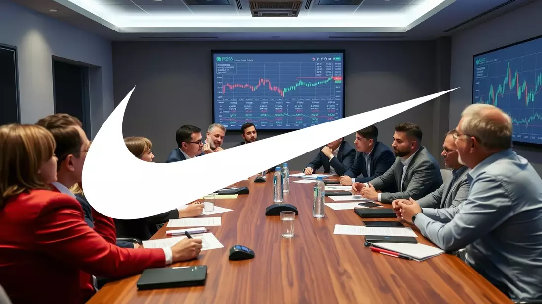 Nike’s Critical Juncture: Innovation Drive Meets Financial Headwinds Illustration mit AI erstellt übermittelt durch boerse-global.de