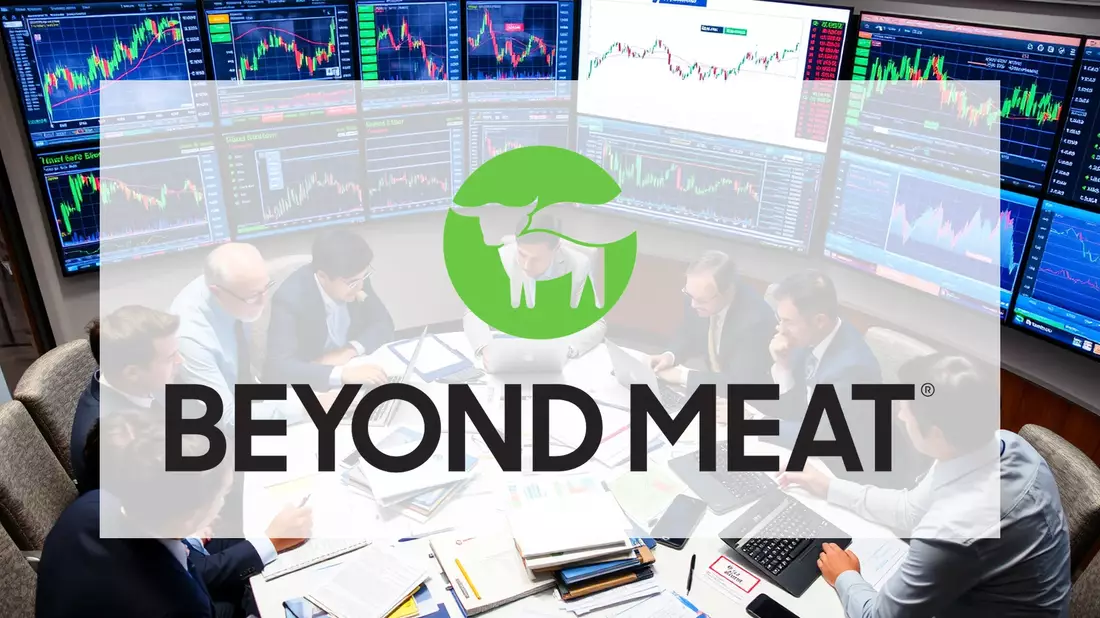 Beyond Meat Shares Plummet Amid Financial and Legal Crisis Illustration mit AI erstellt übermittelt durch boerse-global.de