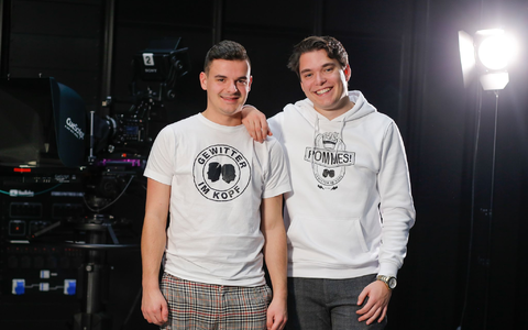 Jan Zimmermann (links) vom Youtube-Kanal «Gewitter im Kopf» ist tot. - Foto: Gerald Matzka/dpa-Zentralbild/ZB