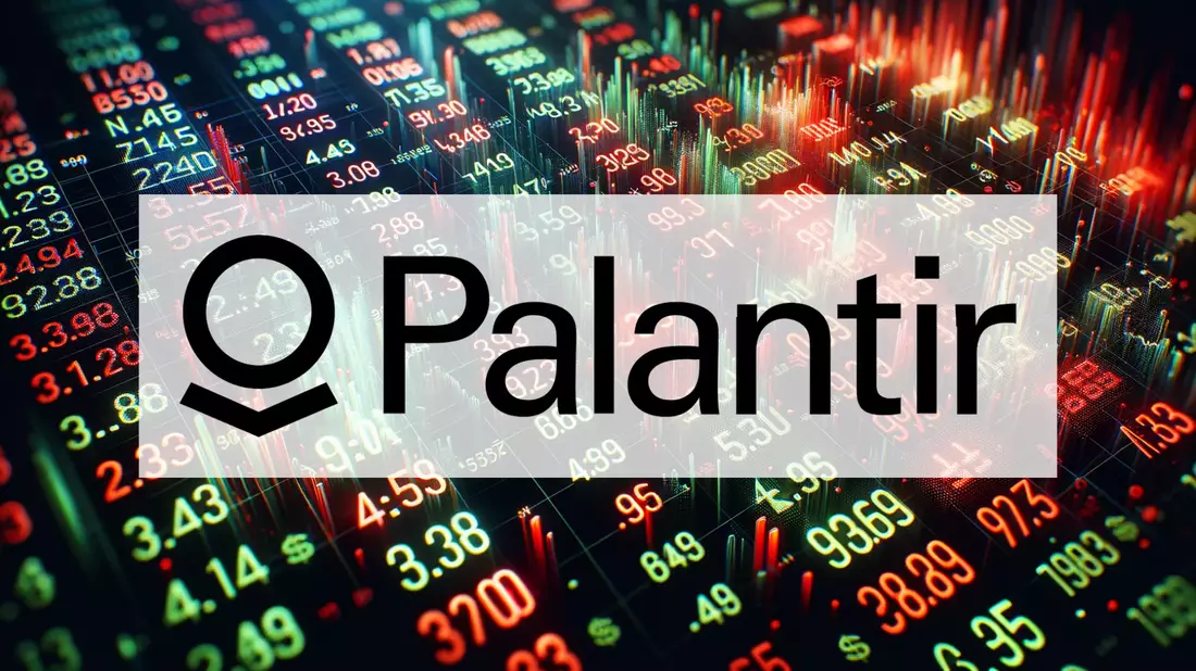 Palantir Shares Face Steep Decline Amid Investor Concerns Illustration mit AI erstellt übermittelt durch boerse-global.de