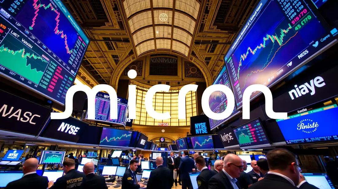 Micron Shares Surge as Morgan Stanley Lifts Price Target to $338 Illustration mit AI erstellt übermittelt durch boerse-global.de