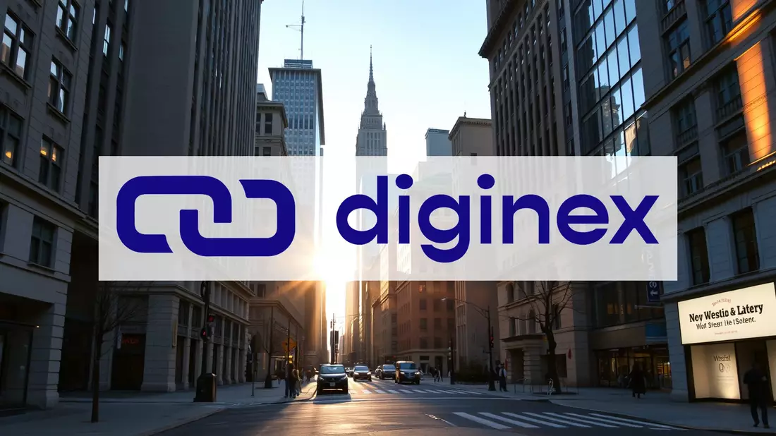 Diginex Shares Navigate Turbulent Trading Session Illustration mit AI erstellt übermittelt durch boerse-global.de