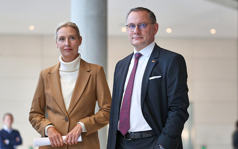 Alice Weidel und Tino Chrupalla (Archiv) - Foto: über dts Nachrichtenagentur