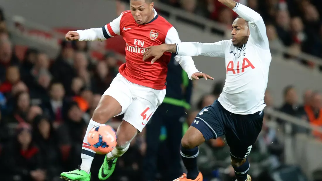 Lief einst für den FC Arsenal auf: Serge Gnabry (l). - Bild: picture alliance / dpa