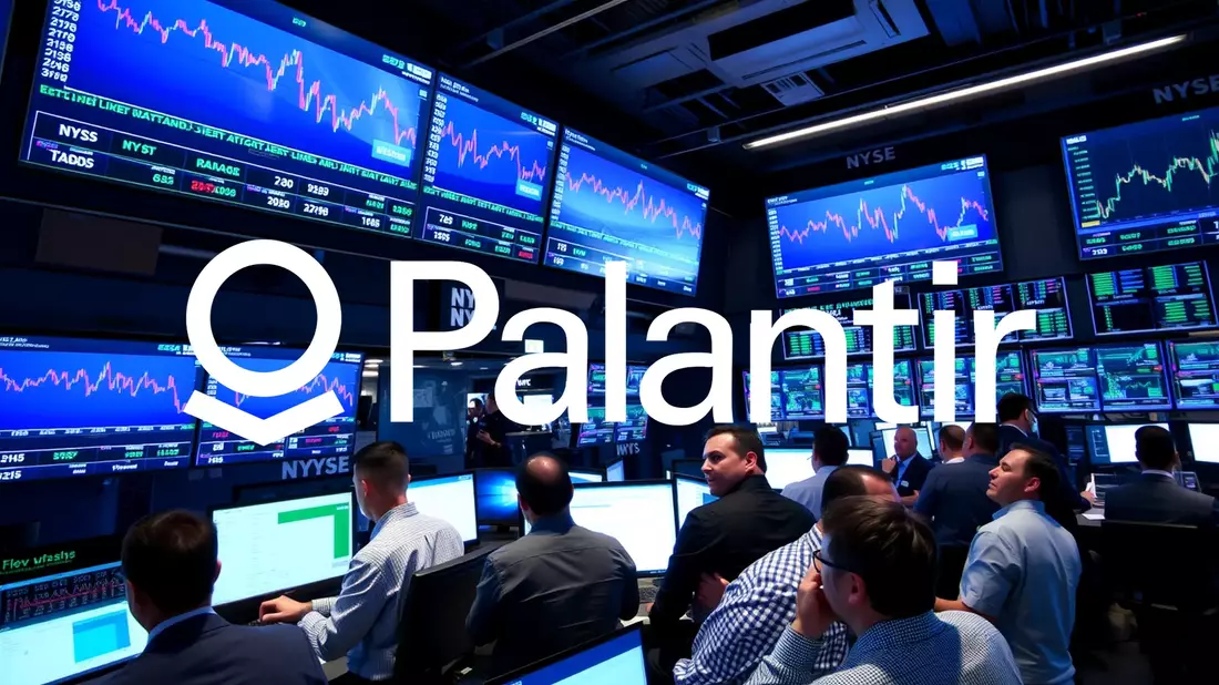 Palantir Shares Under Pressure as Executives Liquidate Holdings Illustration mit AI erstellt übermittelt durch boerse-global.de