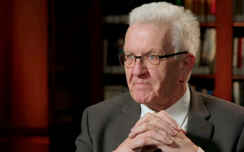 Winfried Kretschmann: Der grüne Schlossherr - Foto: presseportal.de