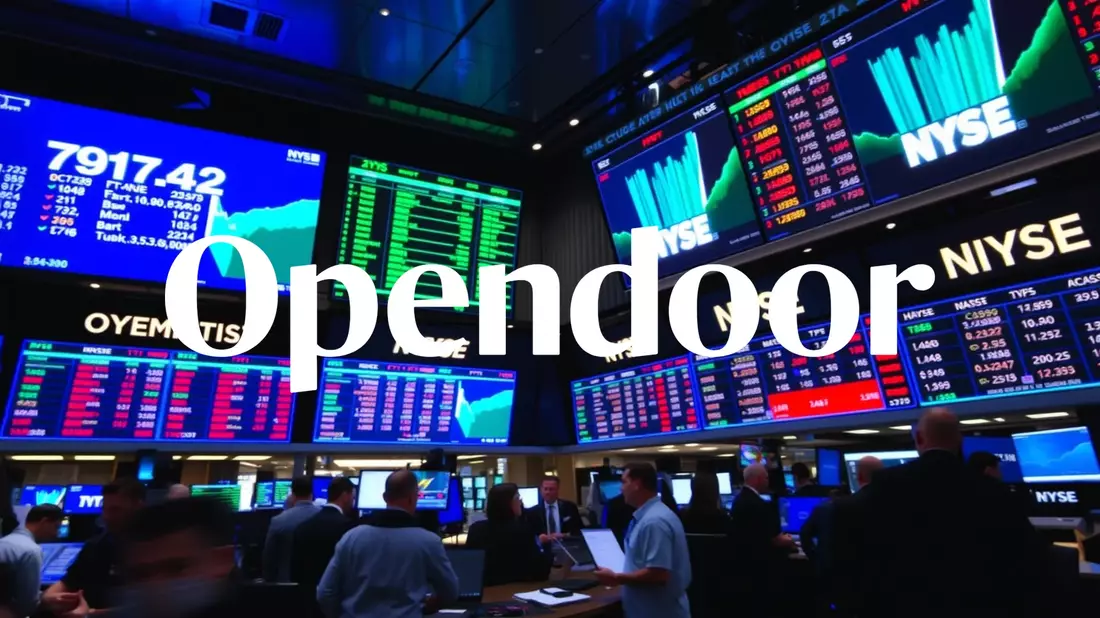 Opendoor Shares Surge on Rate Cut Speculation Illustration mit AI erstellt übermittelt durch boerse-global.de