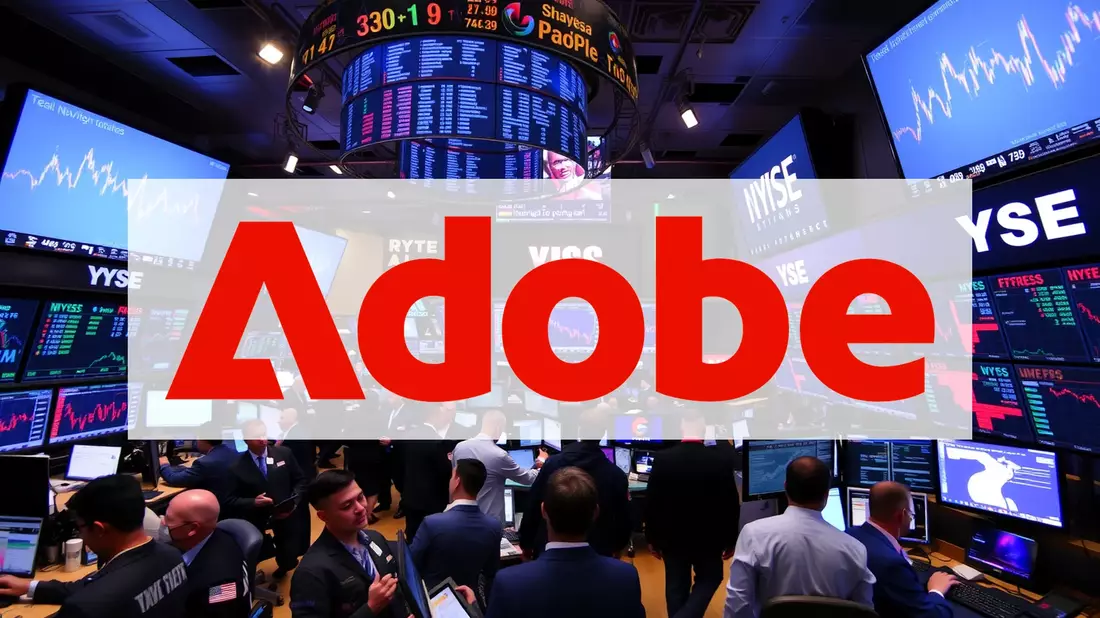 ¿Adobe infravalorada? Los analistas detectan un potencial del 40% Illustration mit AI erstellt übermittelt durch boerse-global.de