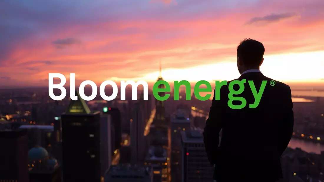 Bloom Energy: ¿Advertencia de corrección tras la euforia bursátil? Illustration mit AI erstellt übermittelt durch boerse-global.de