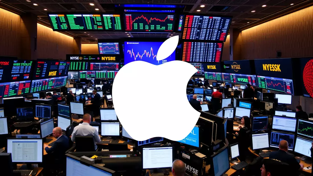 Apple se alza con el liderazgo mundial del mercado de smartphones Illustration mit AI erstellt übermittelt durch boerse-global.de