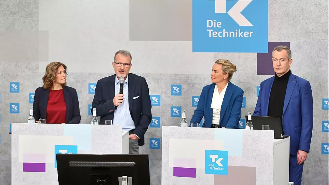 Vorstellung TK-Stressreport 2025 am 26.11.2025 - Bild: über dts Nachrichtenagentur