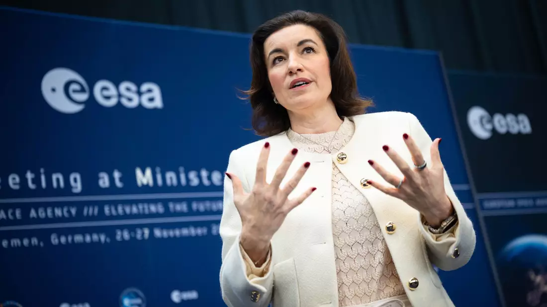 Esa-Chef Josef Aschbacher geht optimistisch in die Verhandlungen. - Bild: Sina Schuldt/dpa