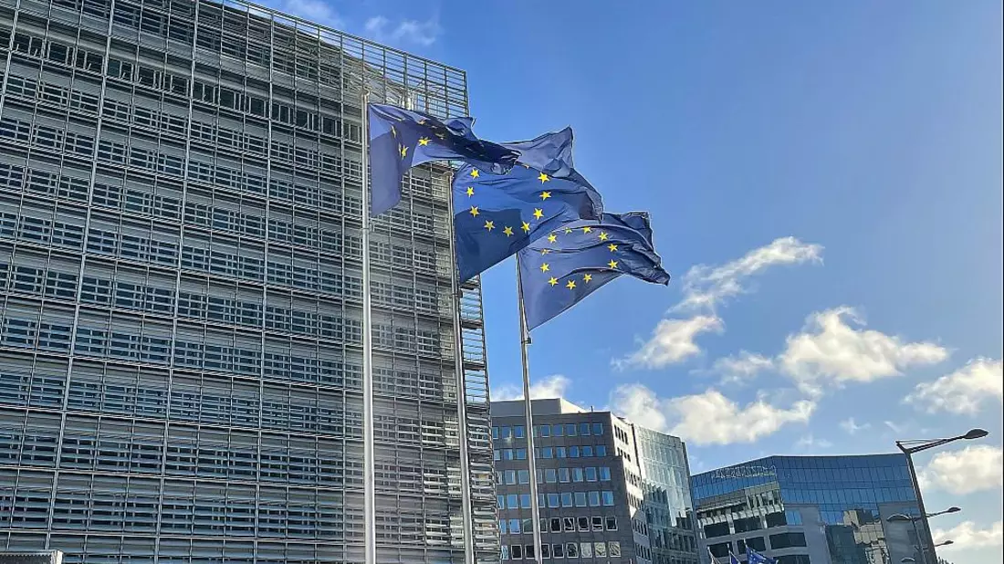 EU-Fahnen (Archiv) - Bild: über dts Nachrichtenagentur