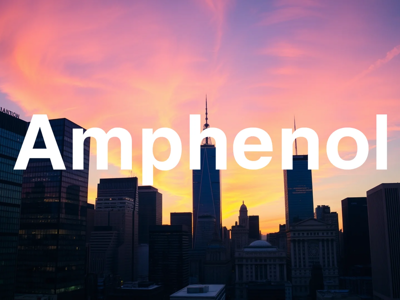 Amphenol Aktie: Das große Rätsel - Foto: über boerse-global.de