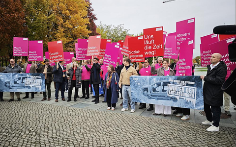 Demo des Unternehmerverbandes Die Familienunternehmer (Archiv) - Foto: über dts Nachrichtenagentur