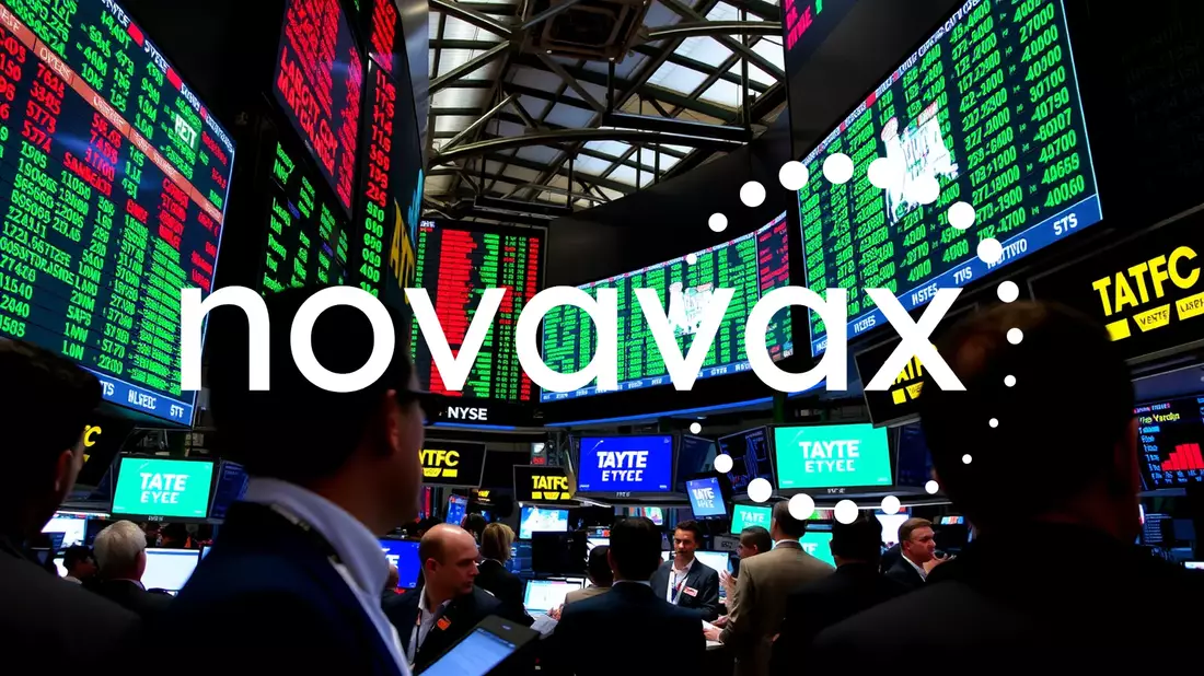 Novavax Stock Surges on Strategic Pivot Toward Partnership Model Illustration mit AI erstellt übermittelt durch boerse-global.de