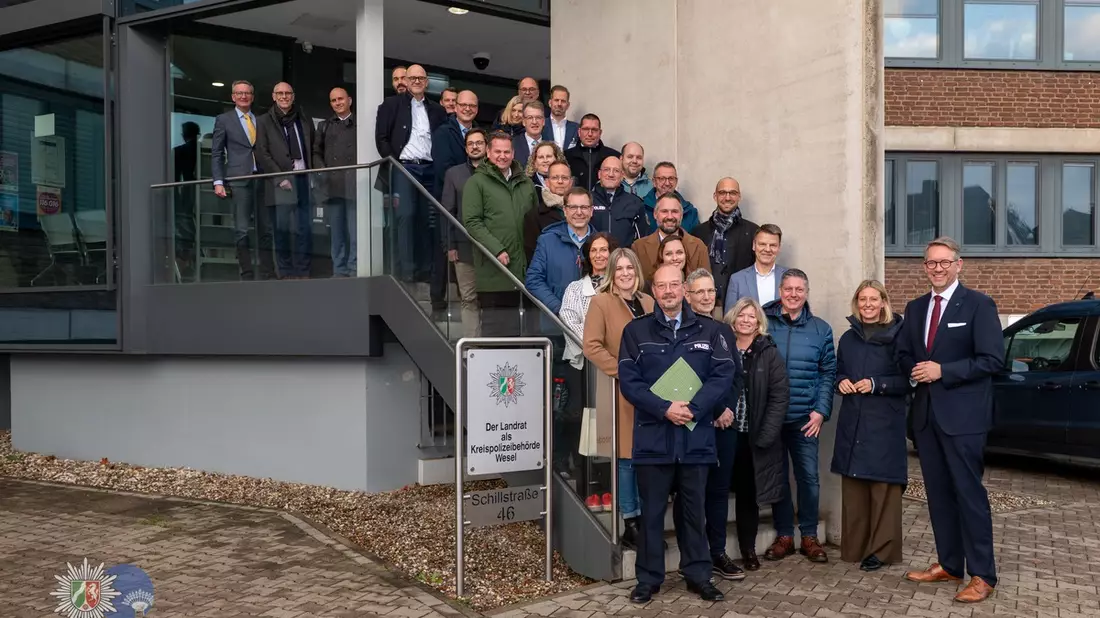 POL-WES: Kreis Wesel - Sicherheitskonferenz 2025: KPB Wesel lädt zum Austausch der Behörden mit Sicherheitsaufgaben im Kreis Wesel - Bild: presseportal.de