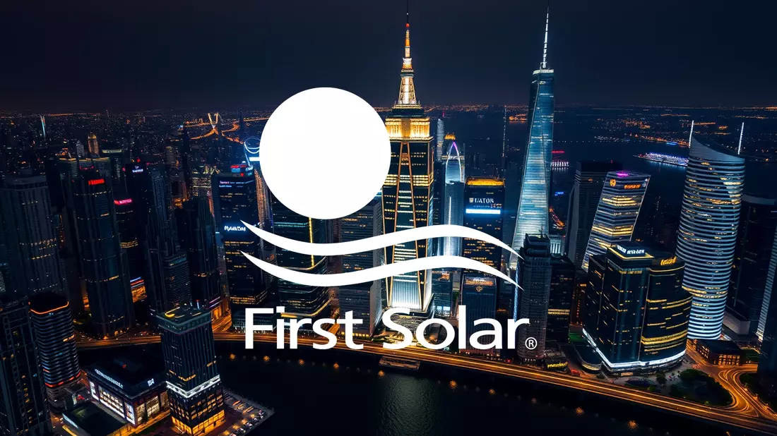First Solar Shares Show Strength Amid Technical Caution Flags Illustration mit AI erstellt übermittelt durch boerse-global.de