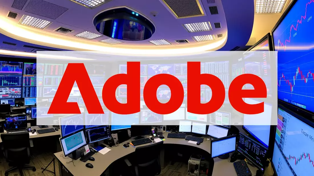 Adobe Shares Face Critical Test Amid Major Acquisition Illustration mit AI erstellt übermittelt durch boerse-global.de