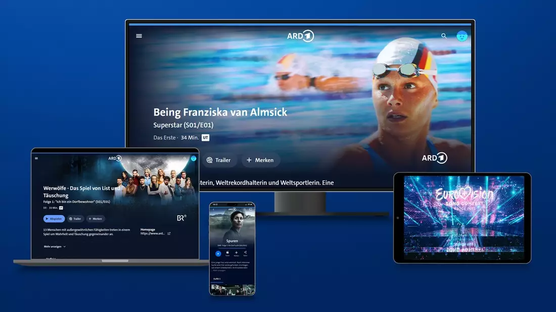 Rekordreichweite für die ARD - die Jahresbilanz 2025 für die ARD Mediathek und Das Erste - Bild: presseportal.de