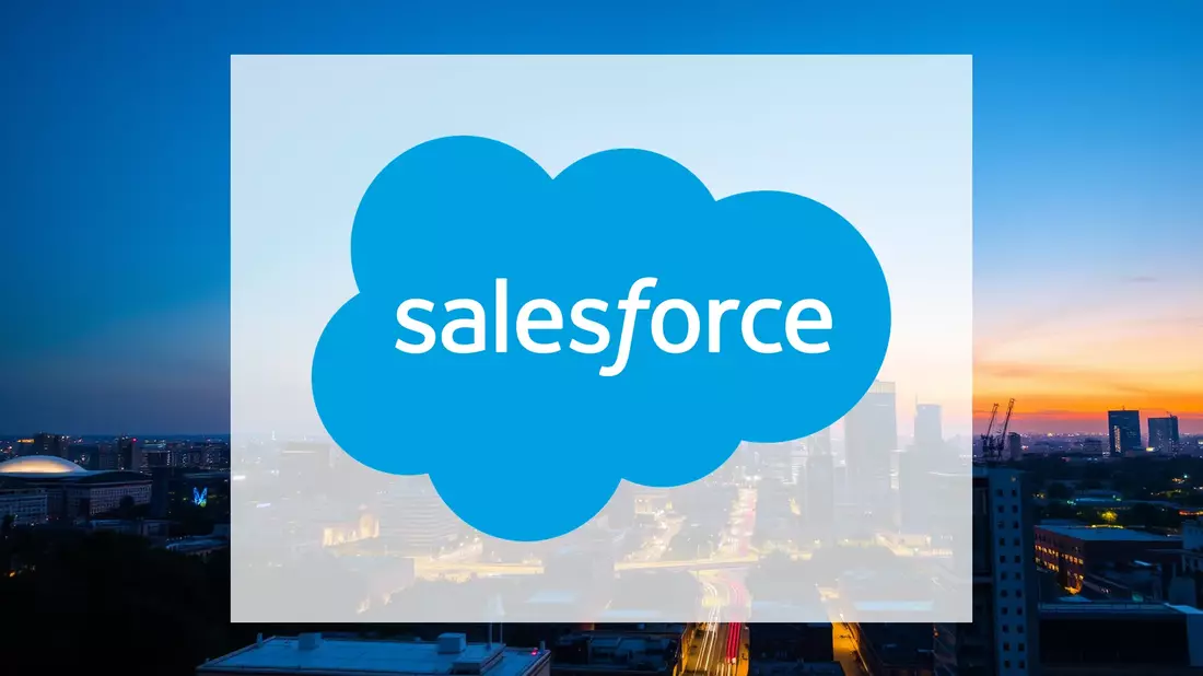 Salesforce Shares Face Critical Test Amid Mounting Pressure Illustration mit AI erstellt übermittelt durch boerse-global.de