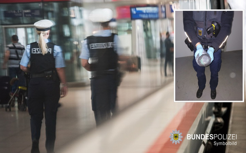 Bundespolizeidirektion München: Tierische Rettungsaktion / Bundespolizei rettet verletzte Taube - Foto: presseportal.de