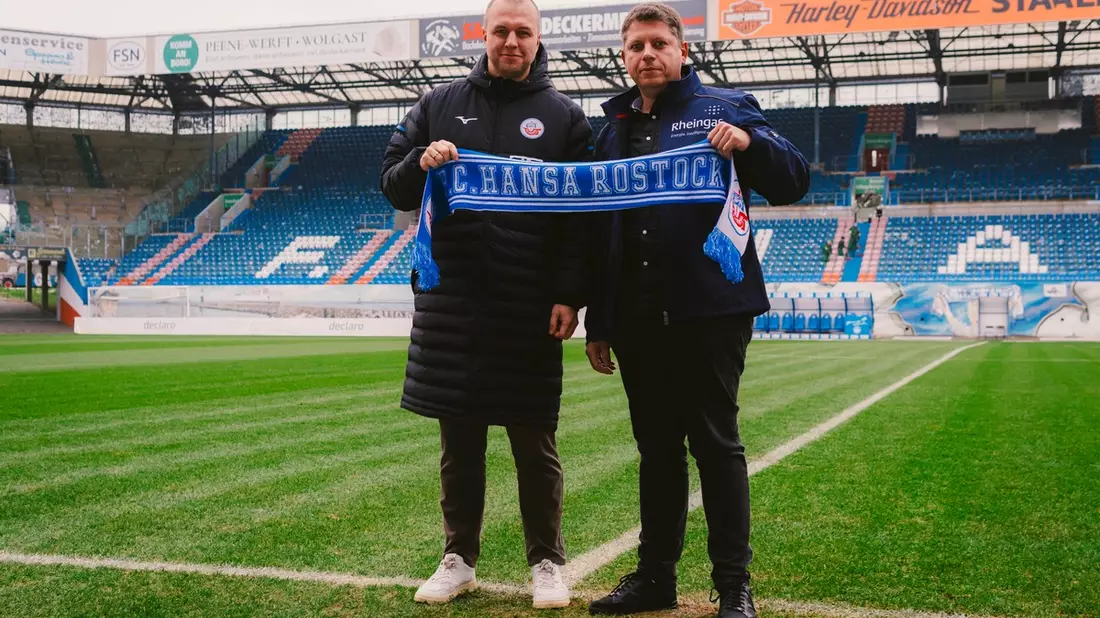 Rheingas ist neuer Business-Partner des F.C. Hansa Rostock / Tradition trifft Teamgeist - Zwei Traditionsmarken feiern Jubiläen und starten gemeinsame Partnerschaft im Norden - Bild: presseportal.de