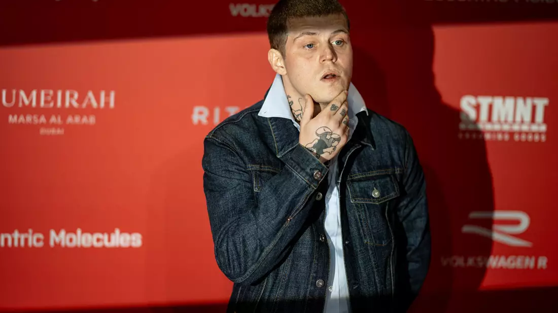 Der schwedische Musiker Yung Lean erhielt auch einen Preis. - Bild: Fabian Sommer/dpa