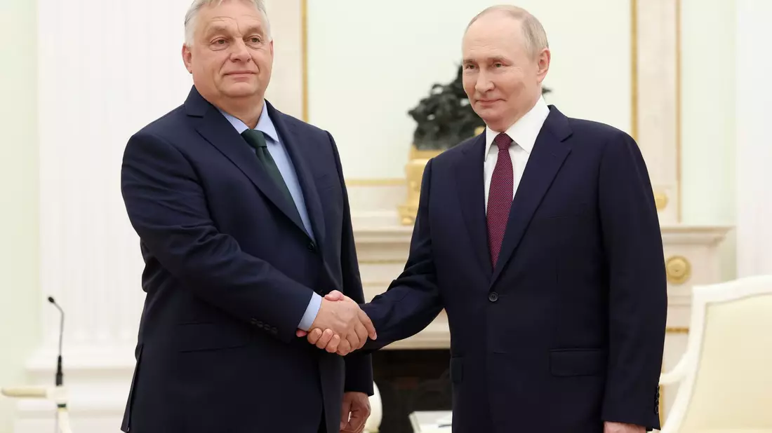 Der ungarische Ministerpräsident Viktor Orban wird in Moskau erwartet. (Archivbild) - Bild: Valeriy Sharifulin/Pool Sputnik Kremlin/AP/dpa