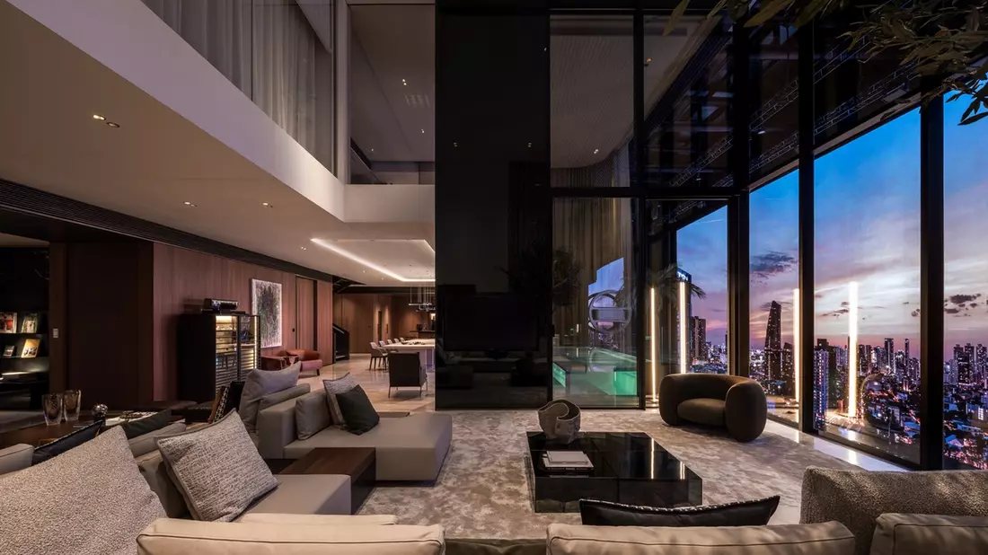 Vorschau Show Suite im Porsche Design Tower Bangkok - Bild: presseportal.de