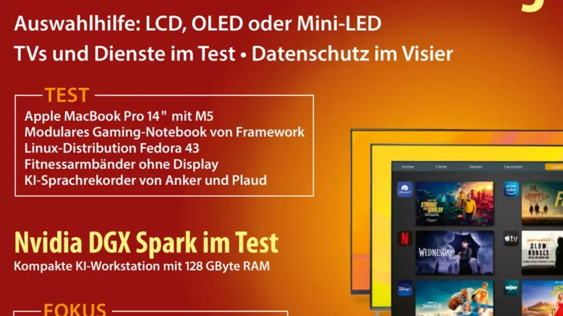 Sechs 65-Zoll-TVs im Härtetest / LCD holt auf - OLED unter Druck - Bild: presseportal.de