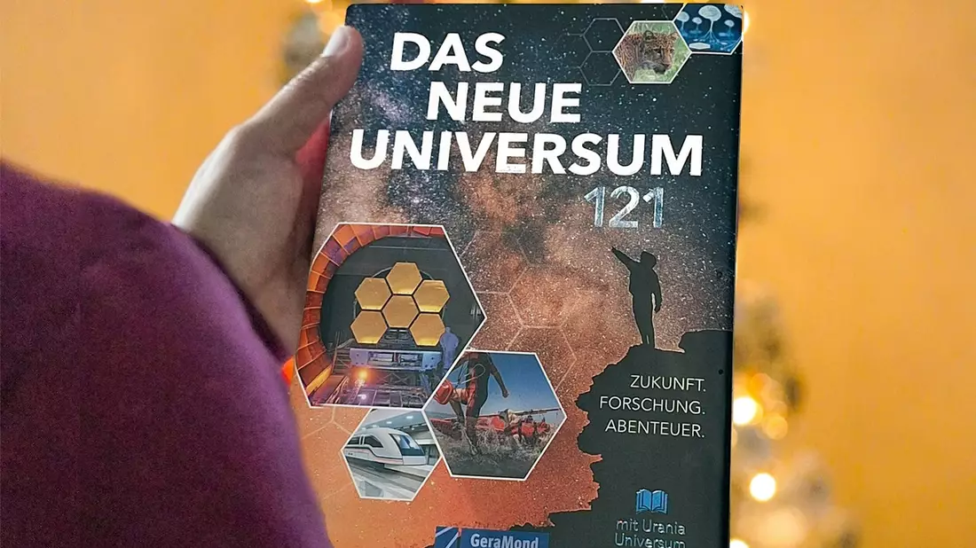 DAS NEUE UNIVERSUM 121: Jetzt im Buchhandel! / Zukunft. Forschung. Abenteuer. / Urania-Universum inklusive - Bild: presseportal.de
