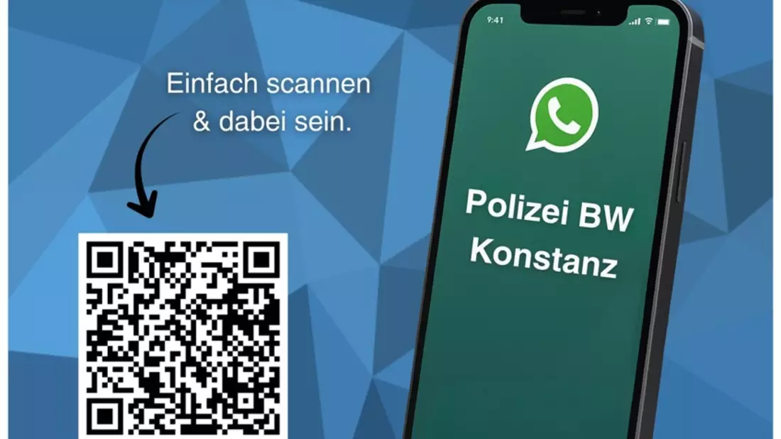 POL-KN: (Polizeipräsidium Konstanz) - Neuer WhatsApp-Kanal des Polizeipräsidiums Konstanz geht an den Start (01.12.2025) - Bild: presseportal.de