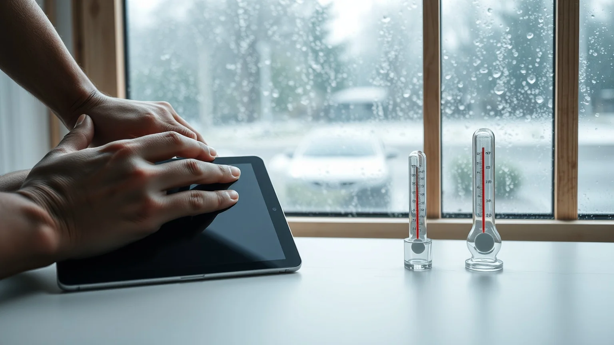 Biowetter heute: Kälteeinbruch und Tiefdruck setzen Gelenken zu - Foto: über boerse-global.de