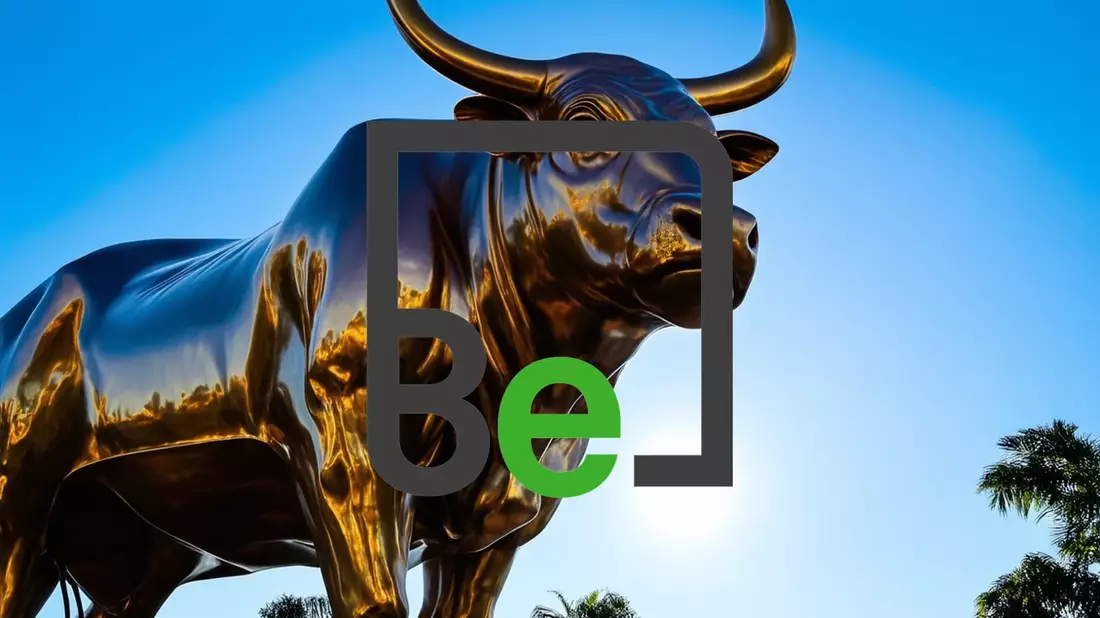 Bloom Energy Shares Face Conflicting Market Signals Illustration mit AI erstellt übermittelt durch boerse-global.de