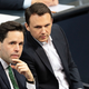 Die junge Unionsabgeordneten müssen nun überlegen, ob sie mitmachen - hier Johannes Winkel und Pascal Reddig (r.) von der CDU. (Archivfoto) - Foto: Markus Lenhardt/dpa