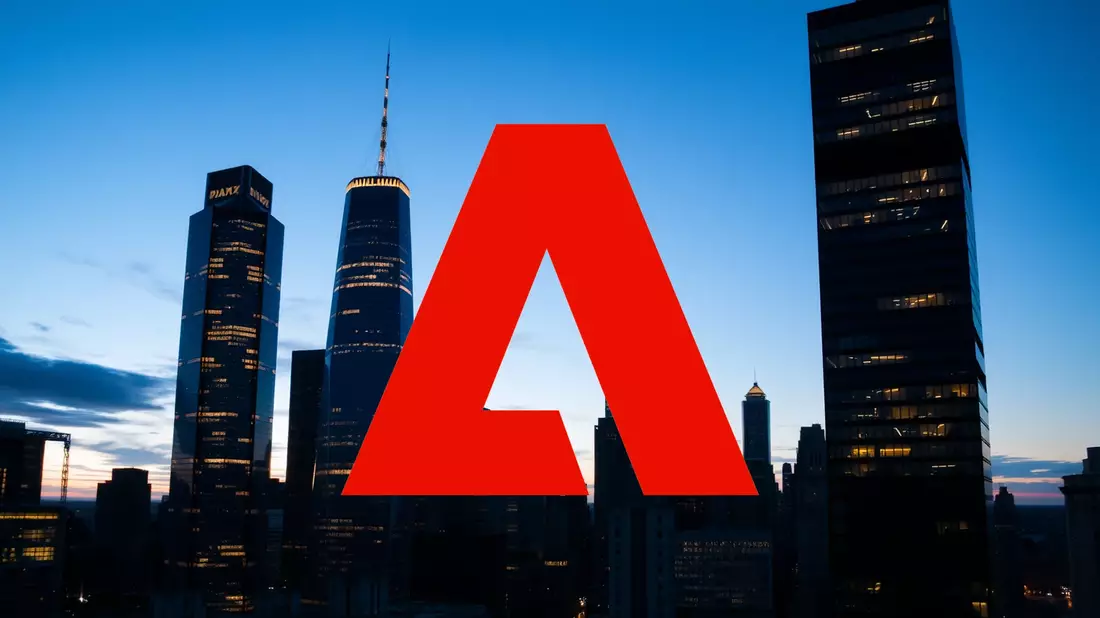 Adobe en la tormenta bursátil: ¿Oportunidad o riesgo estructural? Illustration mit AI erstellt übermittelt durch boerse-global.de